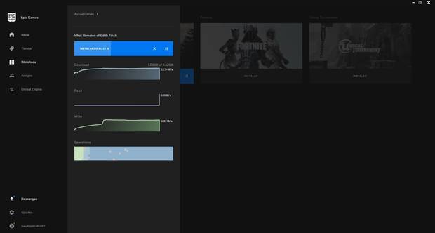 Uno de los puntos a mejorar de la Epic Games Store es el gestor de descargas. Las fichas de los juegos también deberían tener más información de utilidad.