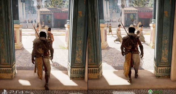 Comparan Assassin's Creed: Origins en Xbox One X y PS4 Pro Imagen 2
