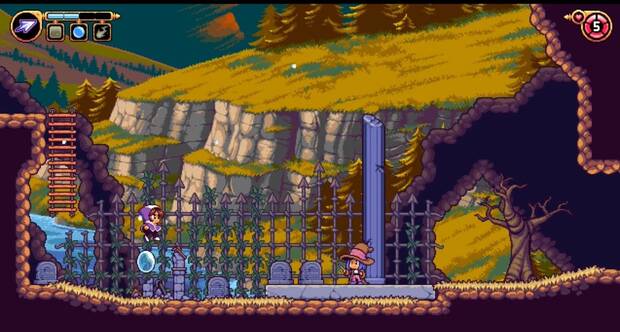 El título posee una estética en plan pixel art tan vistosa y colorida como la que podéis contemplar en estas pantallas.