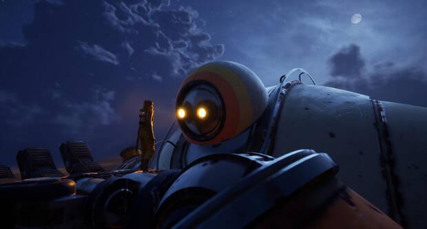 Tanto la premisa como el dise�o del robot da vibras de la cinta de animaci�n 'El gigante de hierro'.
