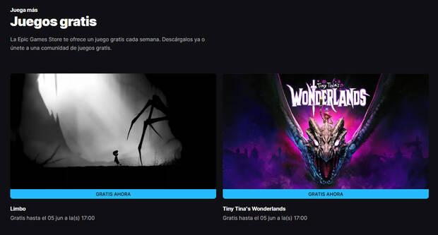 Juegos gratis de esta semana en Epic Games Store.
