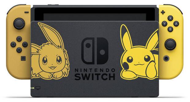 Anunciada la edicin especial Pikachu & Eevee de Nintendo Switch Imagen 2