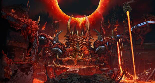 Doom Eternal: Sus artistas nos hablan del proceso de diseo de los escenarios Imagen 4