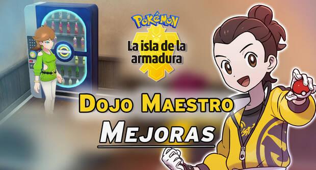 Pokémon: Guía completa de la Isla de la Armadura - Mejoras del Dojo Maestro