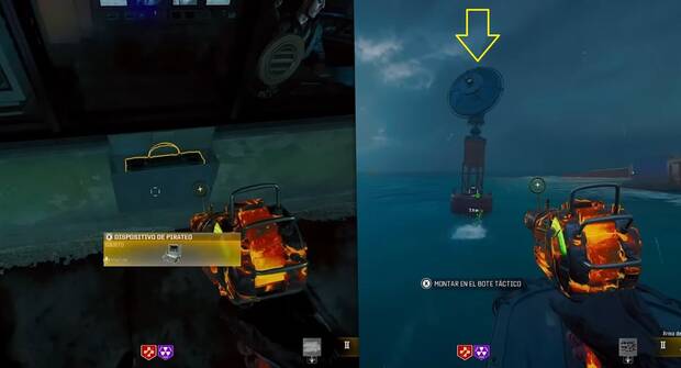 CoD Black Ops 6 Zombis Easter egg Terminus - Piratear las boyas con balizas