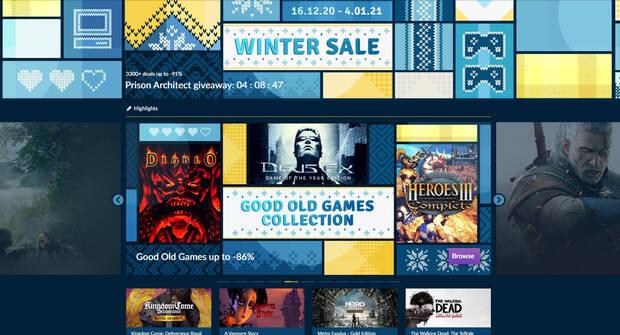 Ofertas de invierno en GOG.com