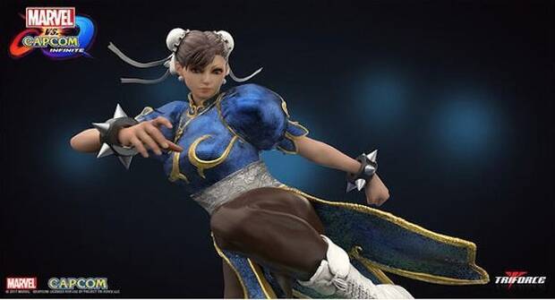 Estas son las figuras de la edicin coleccionista de Marvel vs. Capcom: Infinite Imagen 2