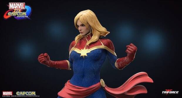 Estas son las figuras de la edicin coleccionista de Marvel vs. Capcom: Infinite Imagen 3