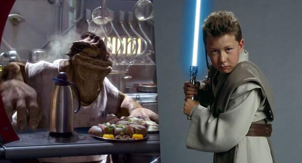 Star Wars - Dexter Jettster y el hijo de George Lucas, Jett Lucas