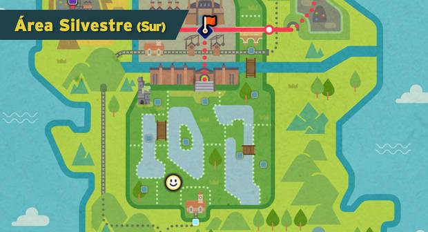 Guía Pokémon Espada y Escudo - Mapa del Área Silvestre (Sur)