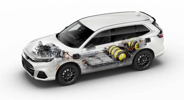 Motos del CR-V e:FCEV de Honda