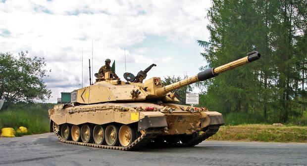 Challenger 2 tanque real