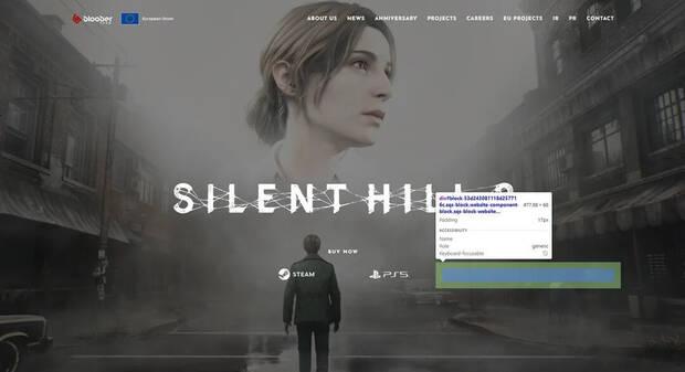 La web de Silent Hill 2 Remake añade espacios para Xbox Series y Nintendo Switch 2