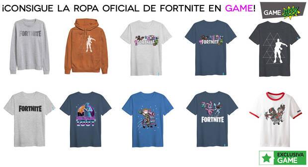 GAME detalla su lnea de merchandising exclusivo dedicado a Fortnite Imagen 3