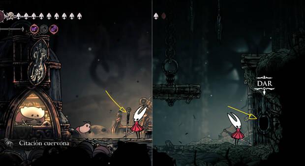 Hollow Knight Silksong - Cómo conseguir el objeto Citación cuervona para desbloquear al jefe final Padre Cuervón