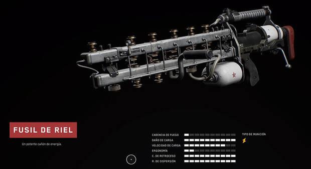Atomic Heart - Arma Fusil de riel