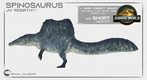 Spinosaurus de Jurassic World Rebirth