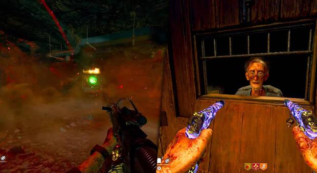 CoD Black Ops 6 Zombis Easter egg Citadelle des Morts - Activar la máquina Pack-a-Punch y hablar con Krafft