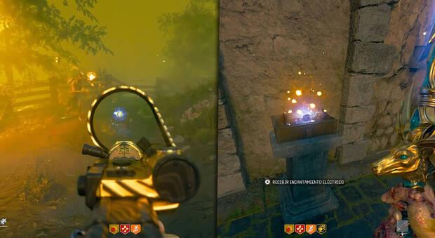 CoD Black Ops 6 Zombis Easter egg Citadelle des Morts - Conseguir el encantamiento eléctrico