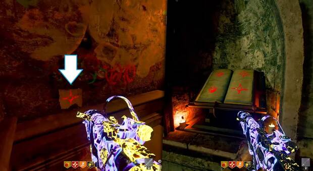 CoD Black Ops 6 Zombis Easter egg Citadelle des Morts - Fragmentos del libro y rituales de las trampas