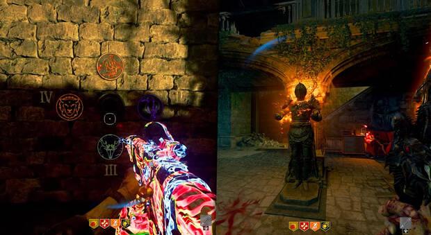 CoD Black Ops 6 Zombis Easter egg Citadelle des Morts - Completar los encantamientos de las estatuas