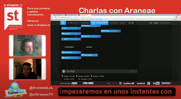 Una charla con Alvar 'Araneae' Martín en estreams.tv