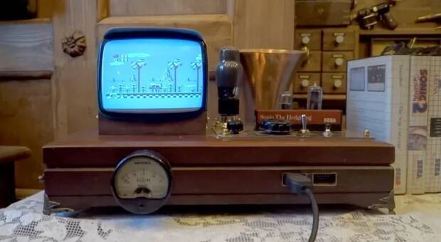 Disean una SEGA Master System II al ms puro estilo Steampunk Imagen 2