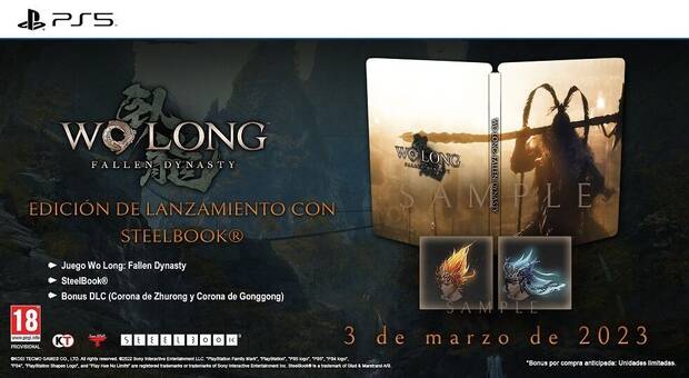 Caja metálica Wo Long: Fallen Dynasty