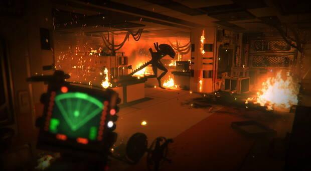 Captura de Alien: Isolation.