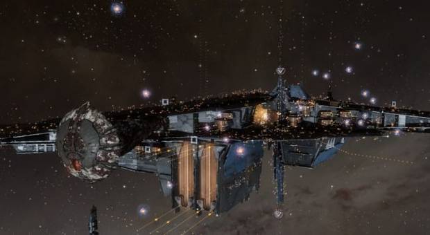 Los pilotos de EVE Online rinden homenaje a Stephen Hawking Imagen 3