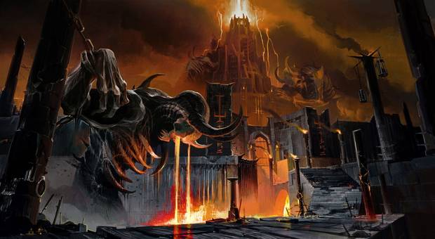 Doom Eternal: Sus artistas nos hablan del proceso de diseo de los escenarios Imagen 12