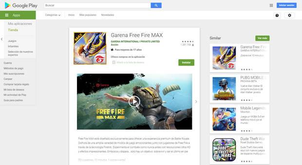 ¿Cómo descargar gratis Free Fire MAX en móviles Android?