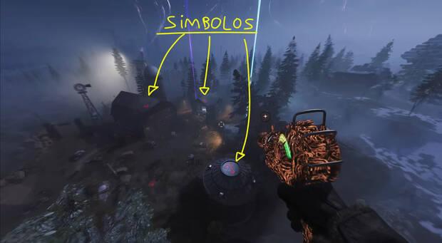 Call of Duty: Black Ops 7 Zombis - Encontrar los símbolos correctos para la caja del sótano de la granja