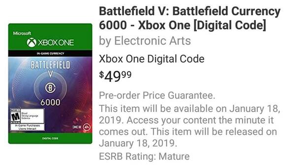 Battlefield V estrenará una moneda propia que llegará el próximo mes Imagen 2