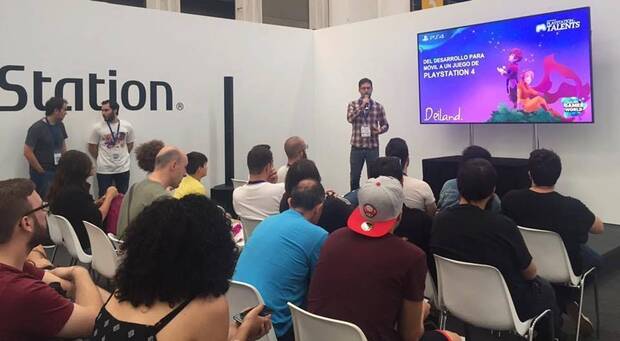 Presentación del proyecto Chibig en Barcelona Games World.