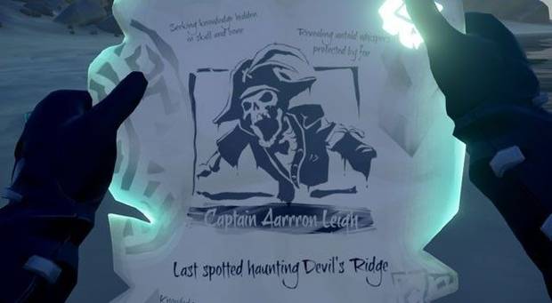 Acertijo Devil's Ridge en Sea of Thieves