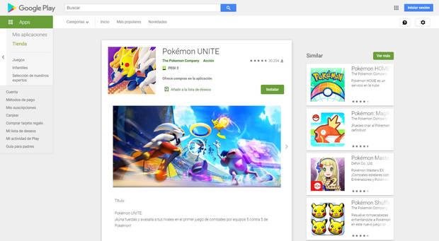 Cómo descargar gratis Pokémon Unite en móviles Android