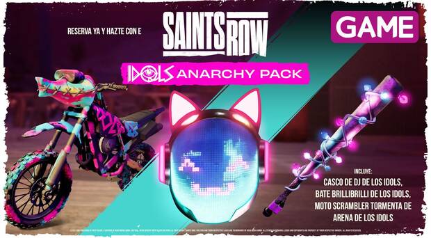 Reserva Saints Row en GAME y llvate una moneda conmemorativa