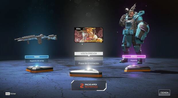 'Apex Legends' aún no tiene Pase de Temporada o Batalla. Respawn se ha centrado en sus primeras semanas en mejorar algunos aspectos a nivel jugable.