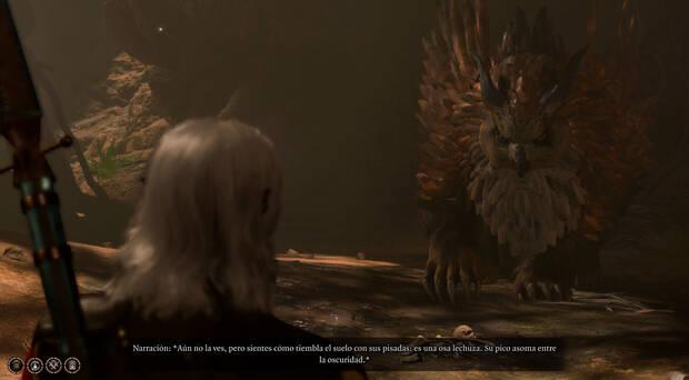 Baldur's Gate 3 - Encuentro con la osa lechuza y su cachorro