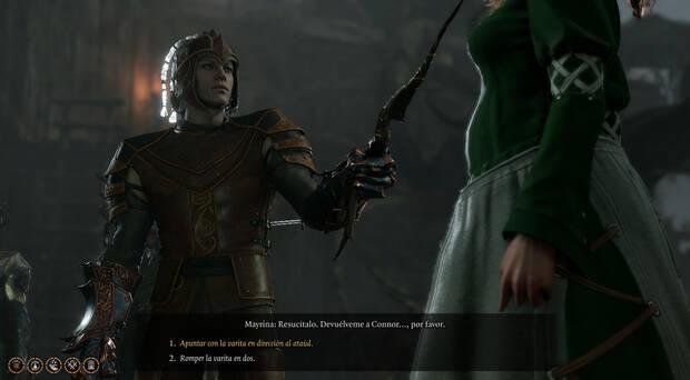 Baldur's Gate 3 - Qu pasa si no revives al marido de Mayrina