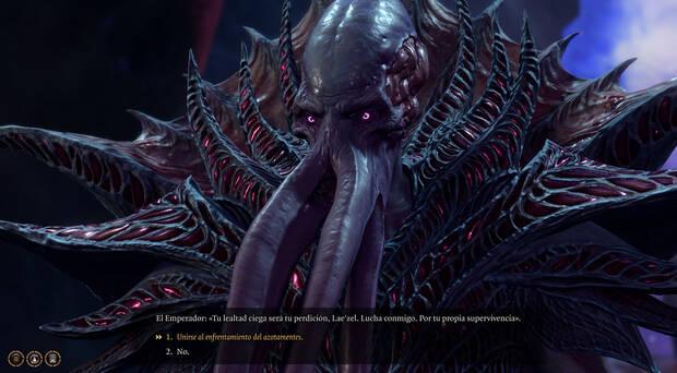 Baldur's Gate 3 - Consecuencias de ayudar al Emperador