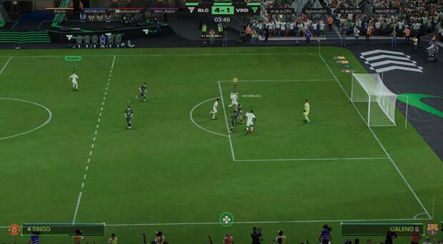 En los modos de juego lo más reseñable es Rush, un divertido modo de 5 VS 5 que coge unas cuantas ideas de la Kings League.