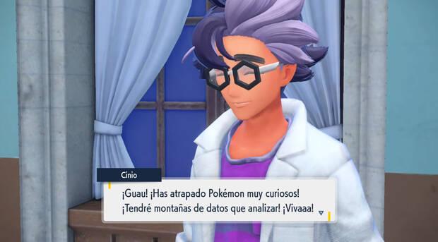 Pokémon Escarlata y Púrpura - Conseguir el Amuleto Iris como recompensa de Cinio