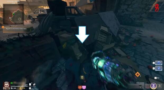 Call of Duty: Black Ops 6 Zombis - Localización de la pieza de la manivela para reparar el cañón de Citadelle des Morts