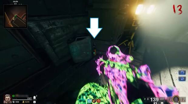 Call of Duty: Black Ops 6 Zombis - Localización del soplete para reparar el cañón de Citadelle des Morts