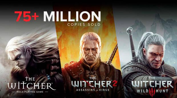 Ventas de The Witcher 3 actualizadas.