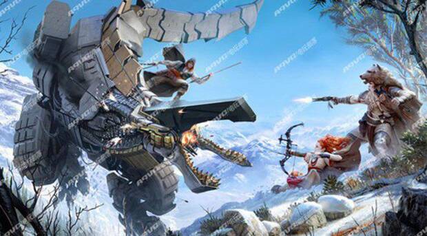 Horizon secreto al estilo Monster Hunter