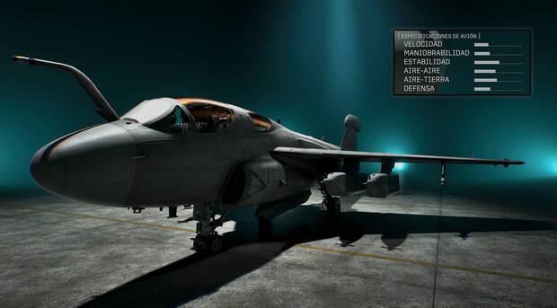 Ace Combat 8: Wings of Theve - Detalles y estad�sticas del avi�n EA-6B Prowler