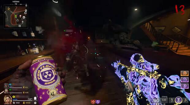 Call of Duty: Black Ops 6 Zombis - Conseguir la la ventaja Dr. Chungo con el minijuego del bar